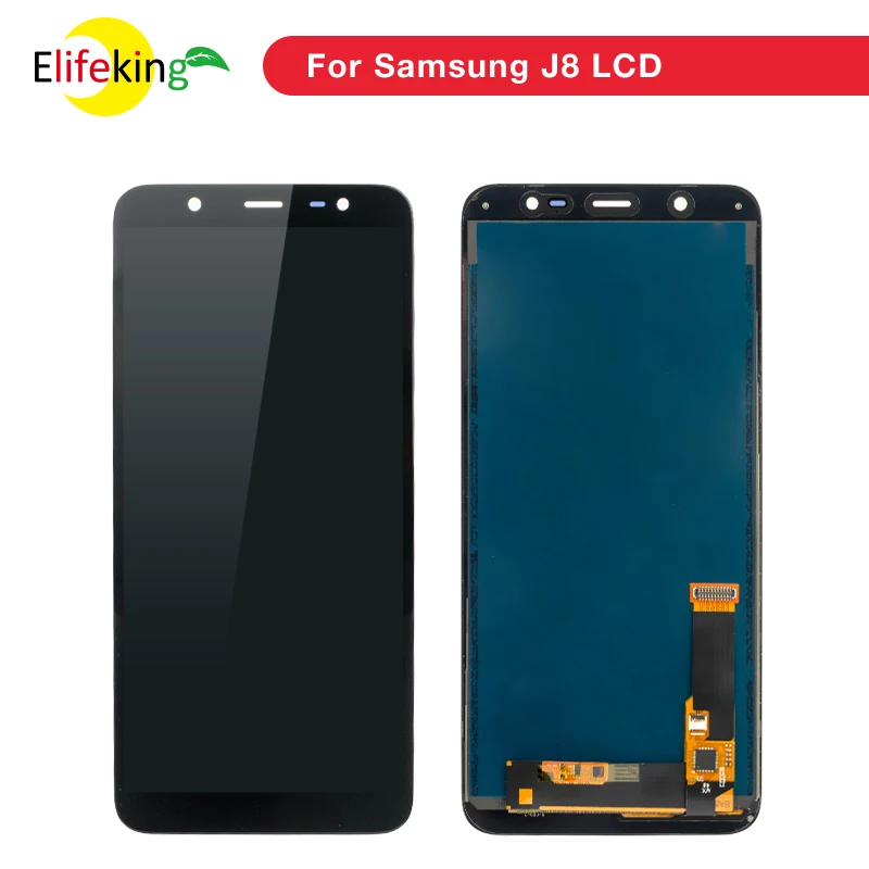Черный TFT ЖК экран AAAA для Samsung Galaxy J8 2018 J810 сенсорный дисплей сменный с регулировкой