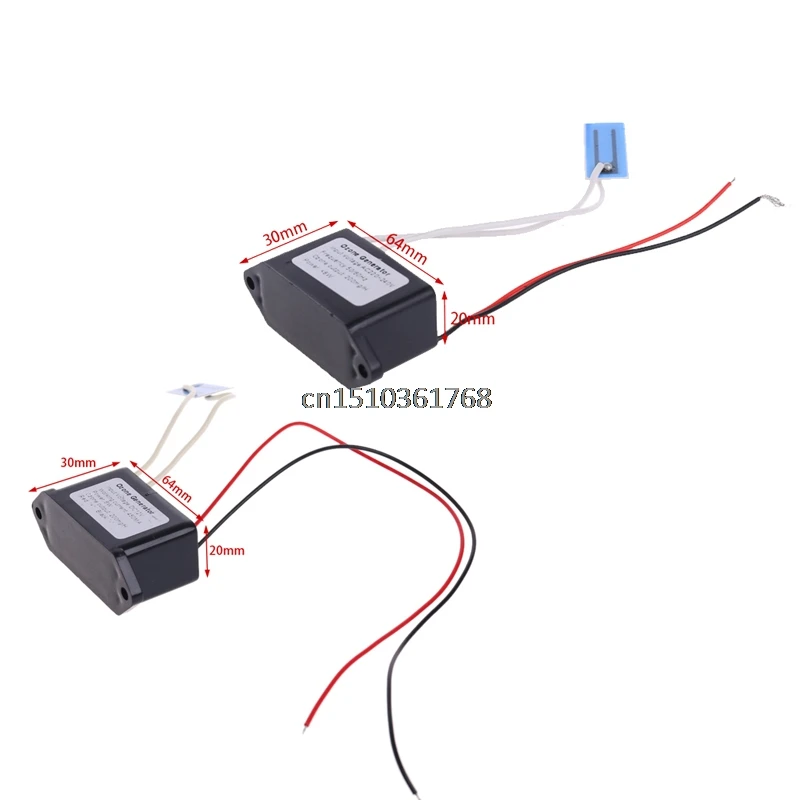 DC12V DIY домашний генератор озона очиститель воздуха дезодорант выходной плотности 200 мг/ч O3 AC220V