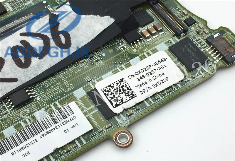 Материнская плата для ноутбука DA0D13MBCD1 dell xps 13 L321X материнская CN 0XD23P XD23P I5 2467M 100%