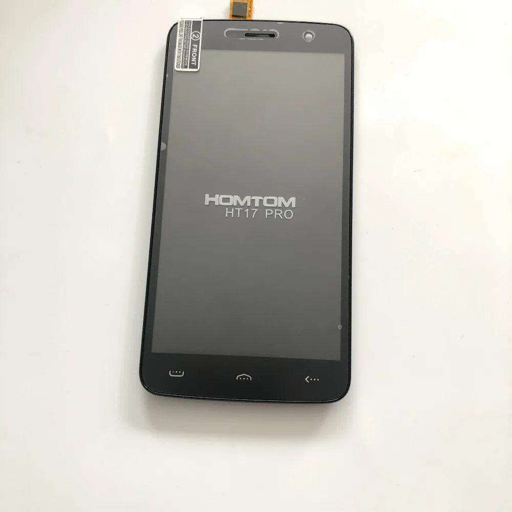 Используется ЖК-дисплей Экран дисплея+ Сенсорный экран+ рамка для HOMTOM ht17 PRO MT6737 4 ядра 5,5 дюйма 1280x720 Смартфон