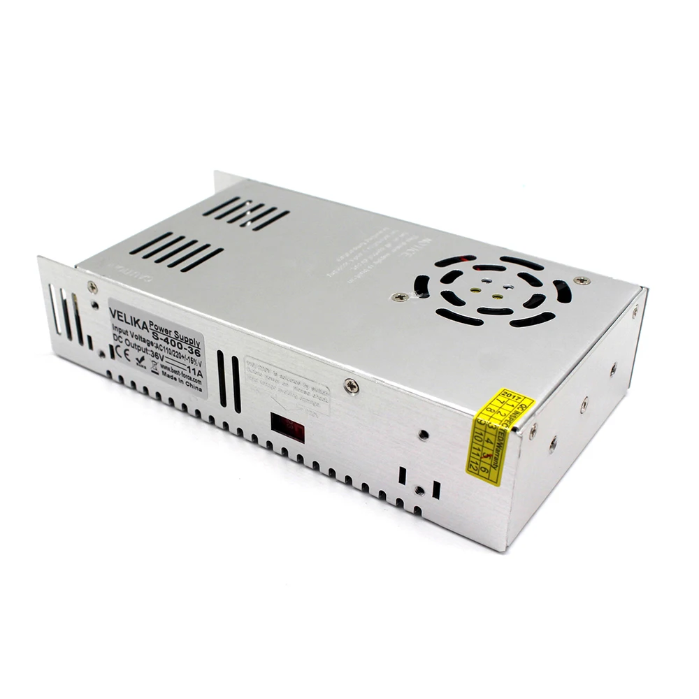 Универсальный источник питания DC 36V 11A 400W трансформаторы драйвера 110V 220V AC к DC36V для