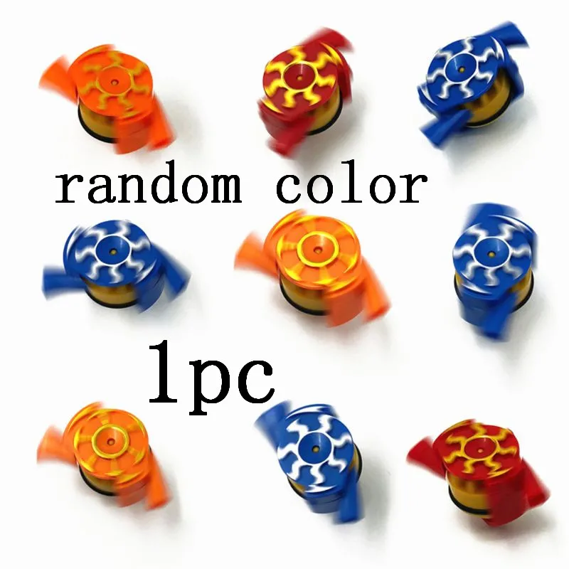 1pc random color Новинка, свисток, гироскоп, игрушки, выдувание, вращение, снятие стресса, настольный волчок, игрушки для детей, подарок - Цвет: 1pc random color