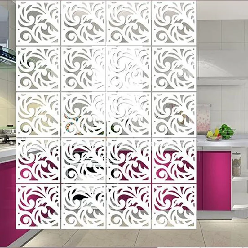 4 шт./лот экраны из плексигласа Biombo креативный китайский стиль перегородка для