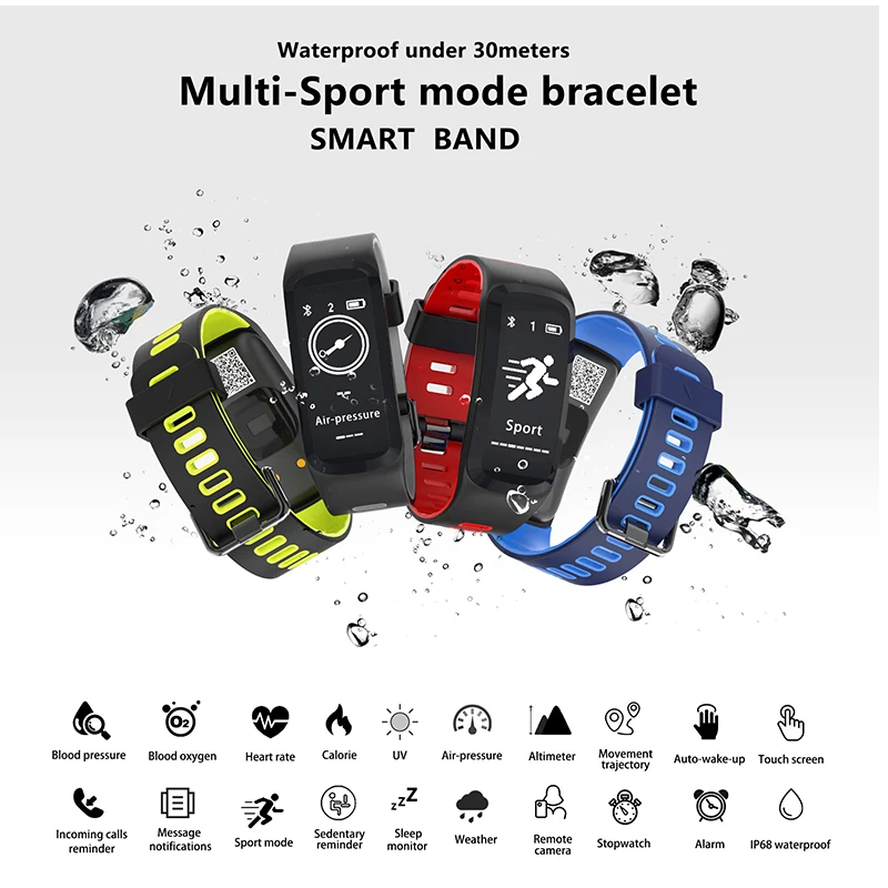 Новый продукт спортивное оборудование для смарт-браслета с функцией плавания
