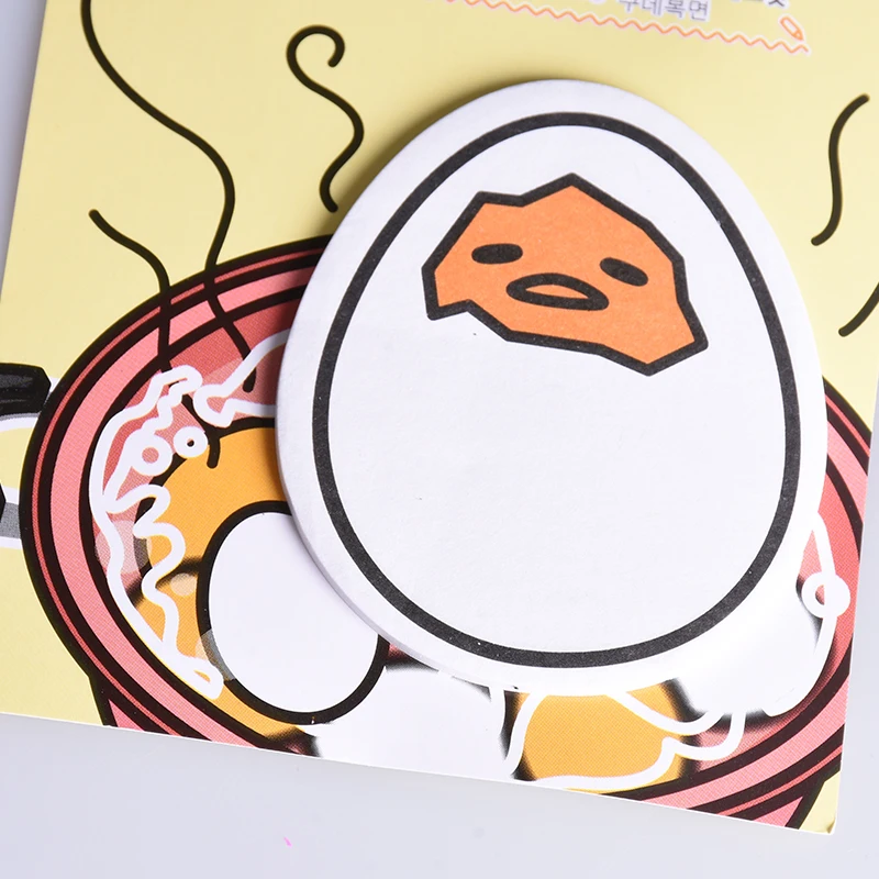 2 шт. заметки Kawaii яйцо брат Gudetama ленивый Блокнот офис школьные принадлежности