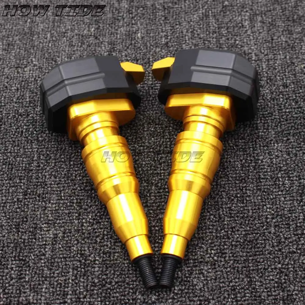 gold 2 Для HONDA CB1000R CB 1000R CB1000 R 2008- мотоциклетные защита от падения рамка ползунок обтекатель защита от Краш колодки протектор - Цвет: gold 2