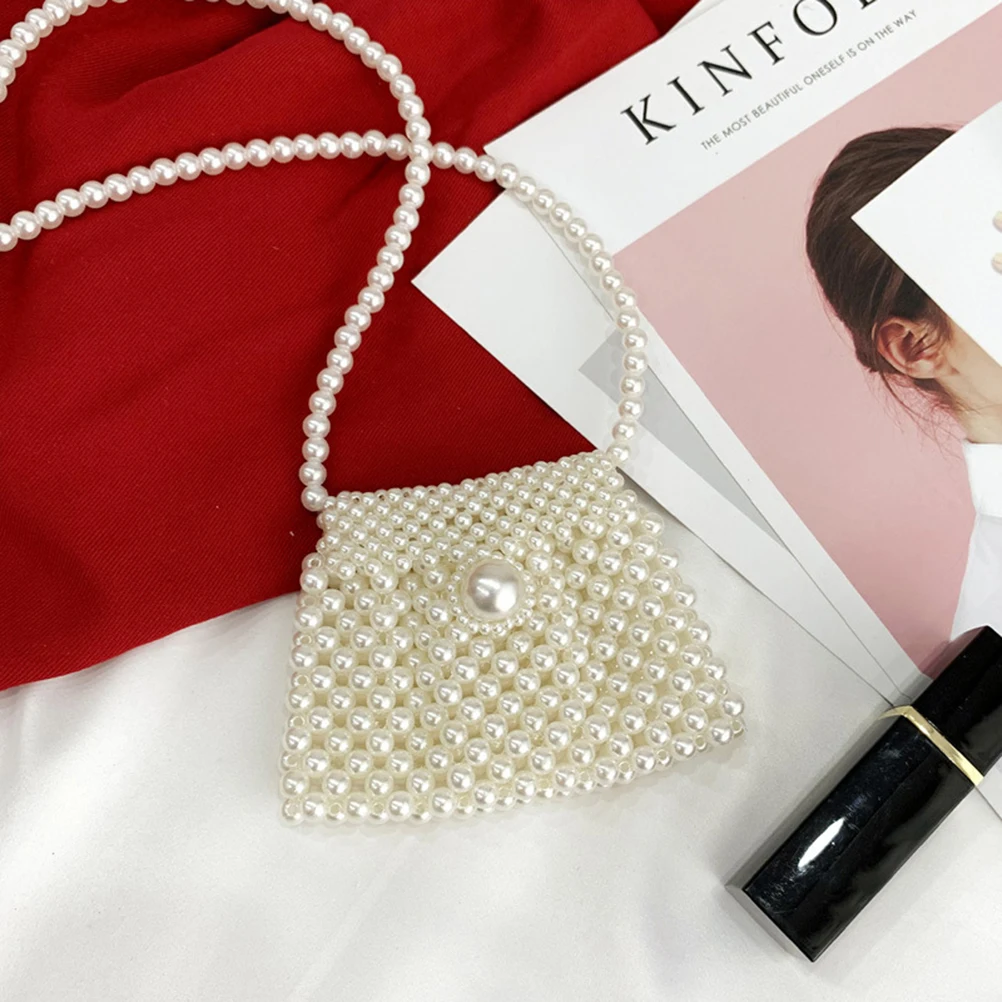 Для женщин сумки ручной жемчужные сумочки Lady beaded сумка Для женщин вечерние Винтаж подвеска на сумку мини ручная сумка через плечо