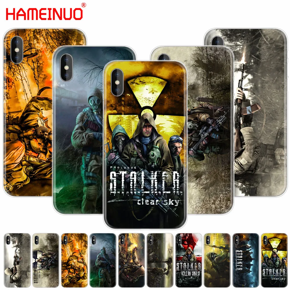 Модный Роскошный чехол для мобильного телефона HAMEINUO stalker clear sky Game iphone X 8 7 6 4 4s 5 5s SE