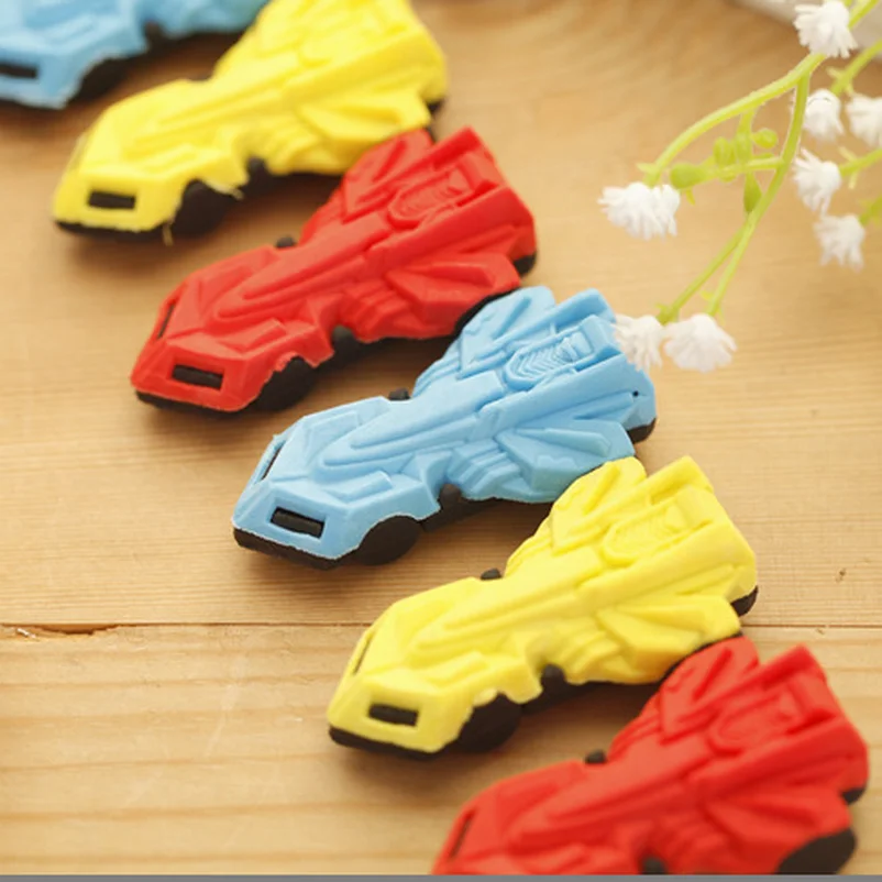 Оптовая продажа 120 шт. супер кавайные Детские карандаши с мультяшным автомобилем