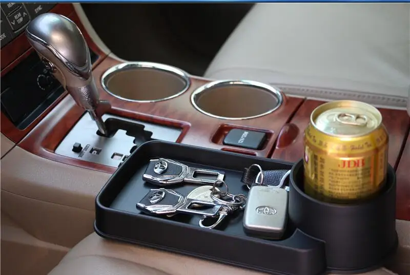 Автомобильный Стайлинг автомобильный поднос для закусок держатель бутылки