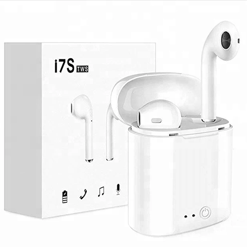Фабрика OEM наушники-вкладыши TWS с BT Беспроводной наушники зарядки чехол i7 i8