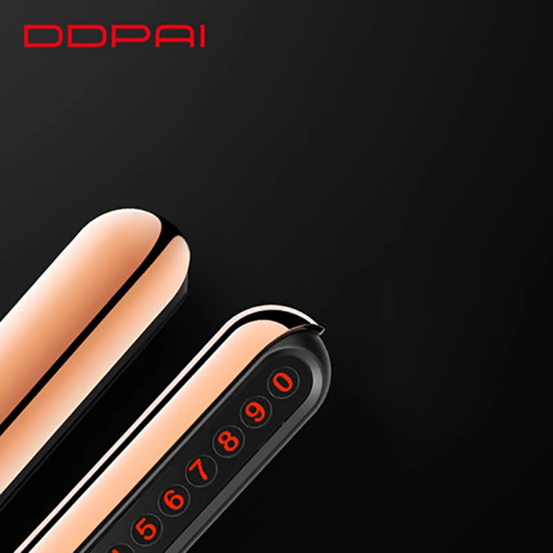 Xiaomi Mijia Youpin DDPai скрытый и Сменный номер для парковки АБС-пластик мягкий клей |