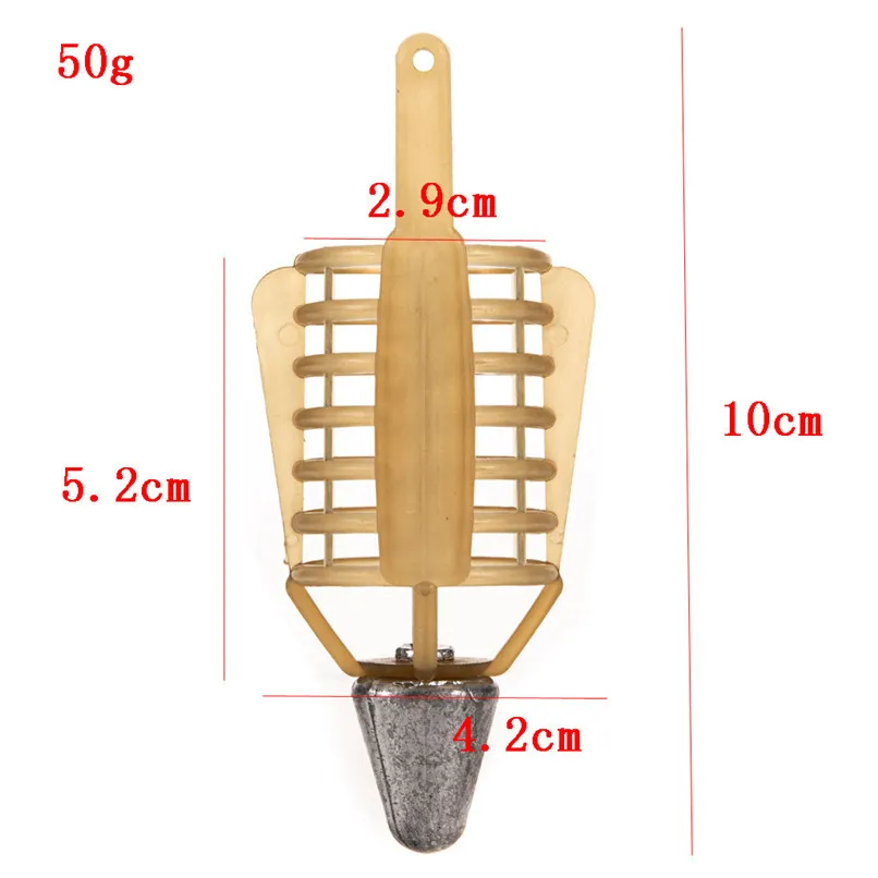 Карп рыбалка приманка Фидер клетка Чехол Рыбалка Инлайн метод кормушка рыбы
