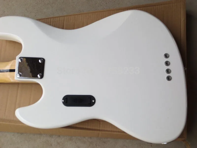 . Free Shipping hot New Arrival Custom Guitar JAZZ Bass 4 Strings natural Wood Electric | Спорт и развлечения
