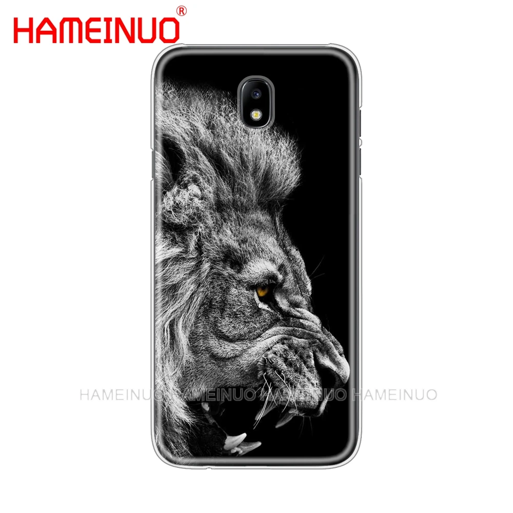 Модный милый чехол для телефона с изображением Льва и тигра HAMEINUO Samsung Galaxy J3 J5 J7 2017