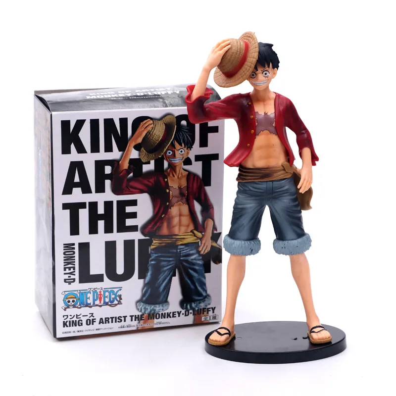 Аниме One Piece King of Artist Monkey D Luffy с шляпой ПВХ Фигурки игрушки 27 см | Игрушки и хобби