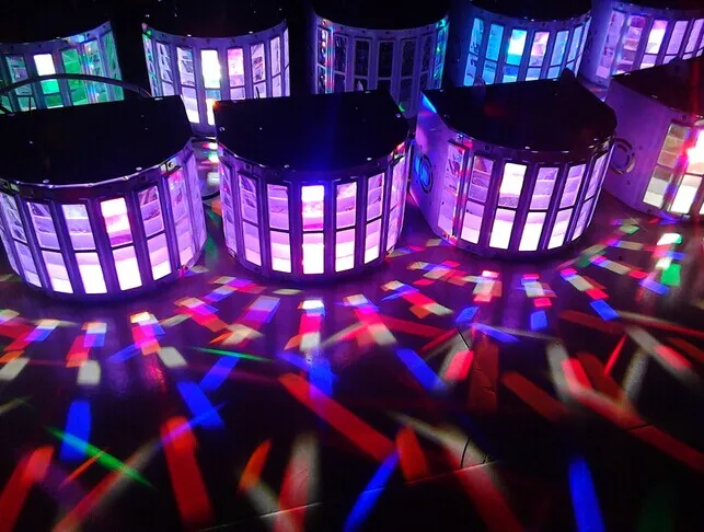 1pc LED batterfly  Effect light for STUDIO club part  stage KTV dance bar liminaires theatre cyclorama illuminacion lighting