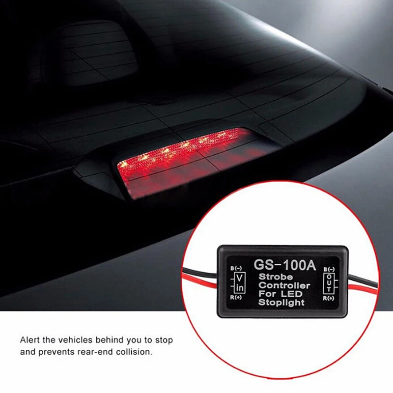2019 Новый DC 12V GS-100A контроллер вспышки мигалка модуль для автомобиля светодиодный