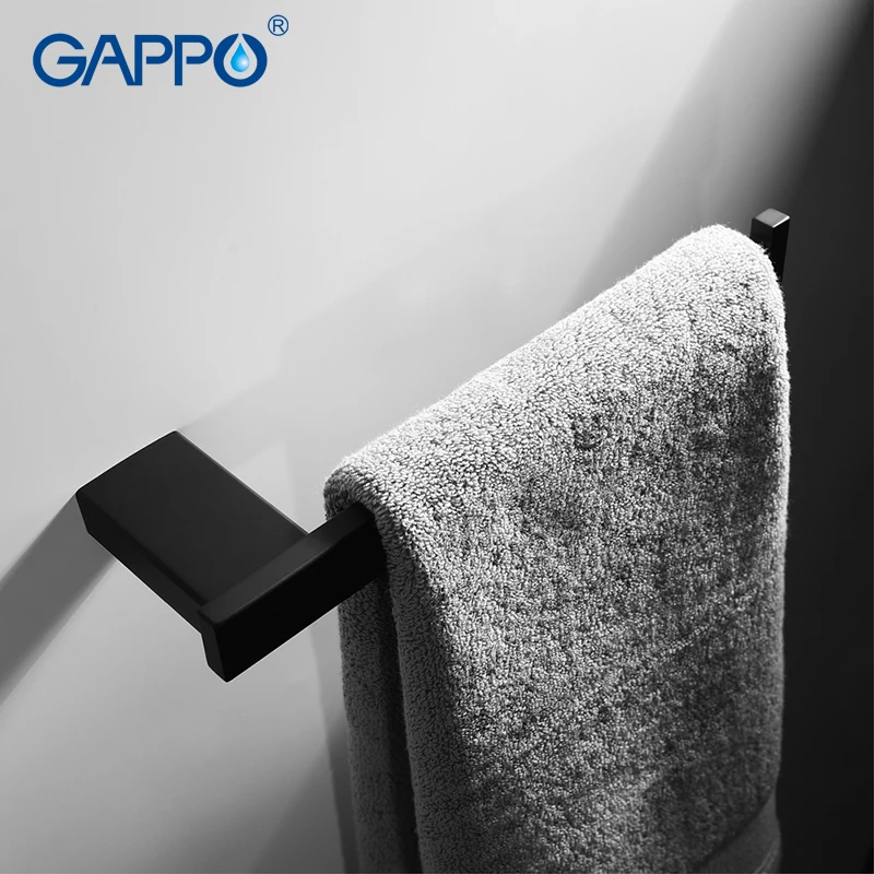 

GAPPO Towel Bars wall mounted towel rack holder hanger hanging storage holder bathroom accessories hardware
