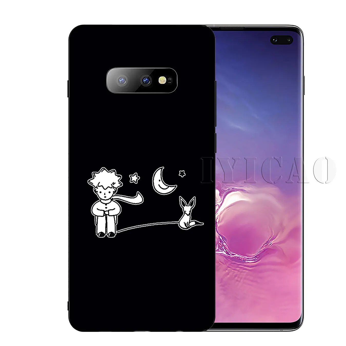 IYICAO The Little Prince Soft Silicone Phone Case for Samsung Galaxy S20 Ultra S10 Lite S9 S8 Plus S6 S7 Edge S10e Cover |