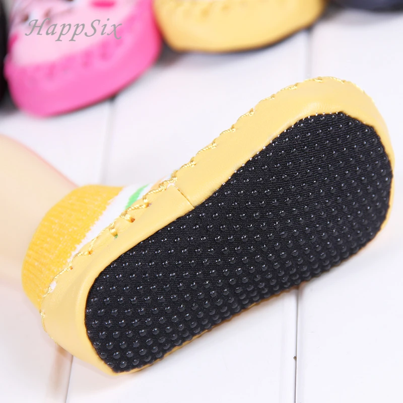 baby floor socks cotton boys girls soft cartoon Baby Toddler Non-Slip Booties Shoes Socks Autumn Winter Thicken Antiskid Sock | Детская