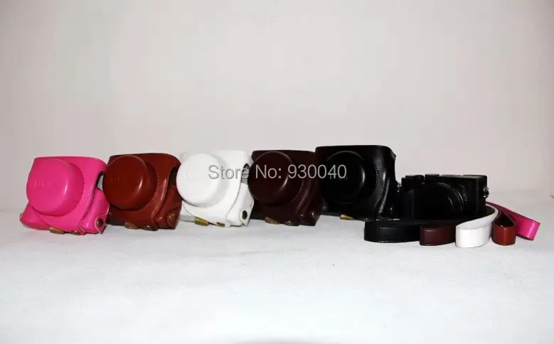 Сумка чехол для камеры высокого качества кожаный Panasonic LX100 Lumix LX 100 с 5 цветами|camera