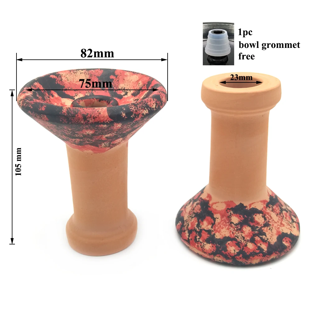 LOMINT красные глиняные насадки для кальяна чаша для kaloud кальян наргиле DIY аксессуары дропшиппинг оптовые продажи