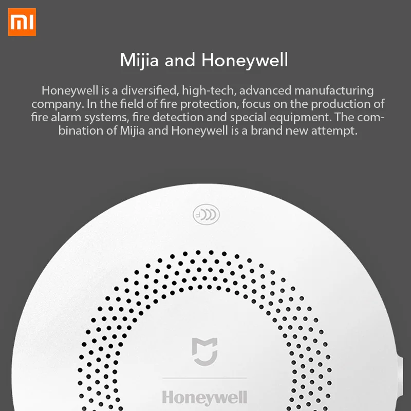 Xiaomi Honeywell детектор газа Zigbee дистанционное управление CH4 Обнаружение мониторинга Потолочные и настенные легко установить работу приложение Mijia
