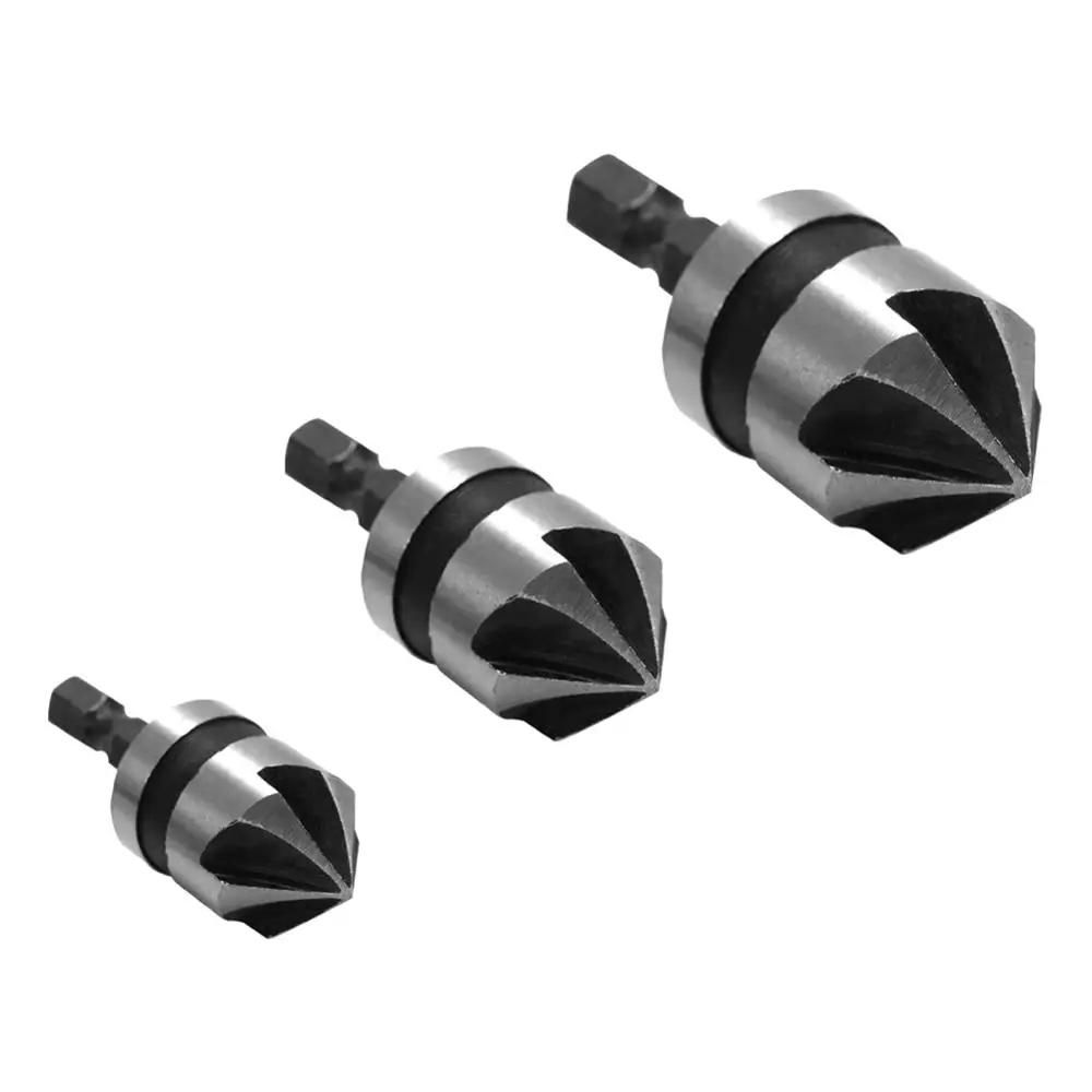 3 шт. Набор шестигранных столешниц из углеродистой стали для дерева и металла