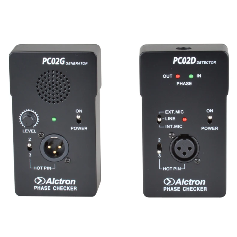 Alctron PC02 фазовый Контролер аудио Тестовая система быстрая тестовая полярность акустического преобразователя микрофона и электронных устройств