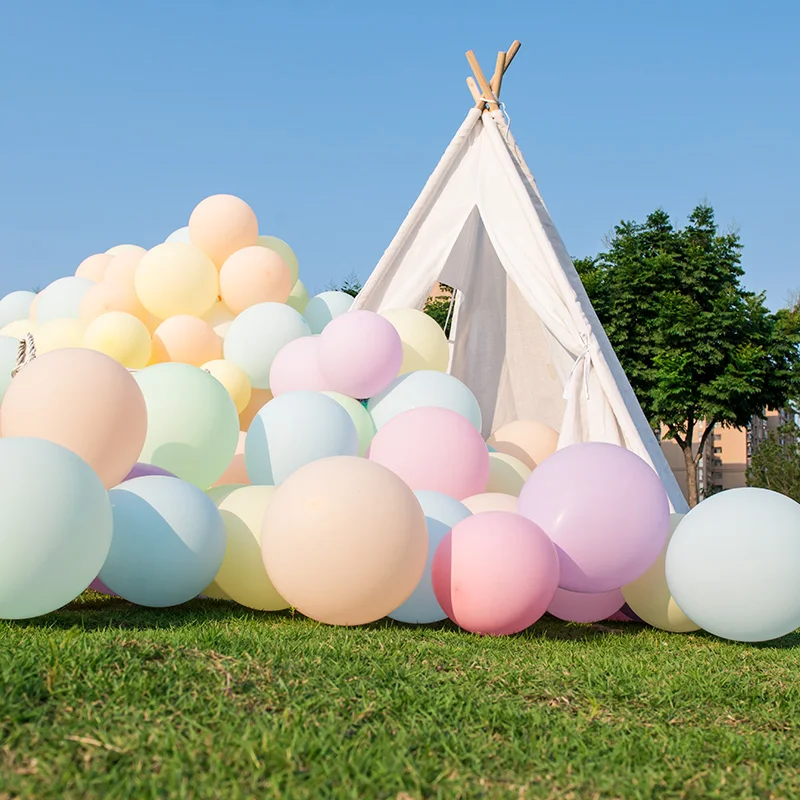10inch10pcs утолщение Круглый Globos Латекс Макарон воздушные шарики в виде леденцов с