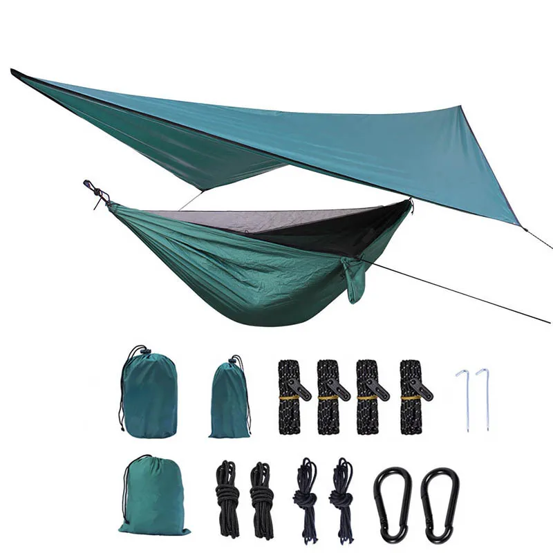 Солнцезащитный парус гамак с москитной сеткой наружный квадратный садовый патио