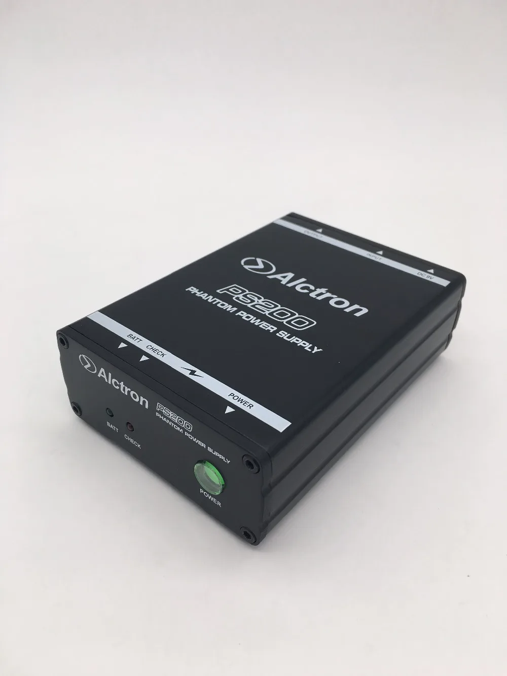 Alctron PS200 портативный 48В Питание для конденсаторный микрофон, как с точки зрения 9В батареи или 9V DC адаптер