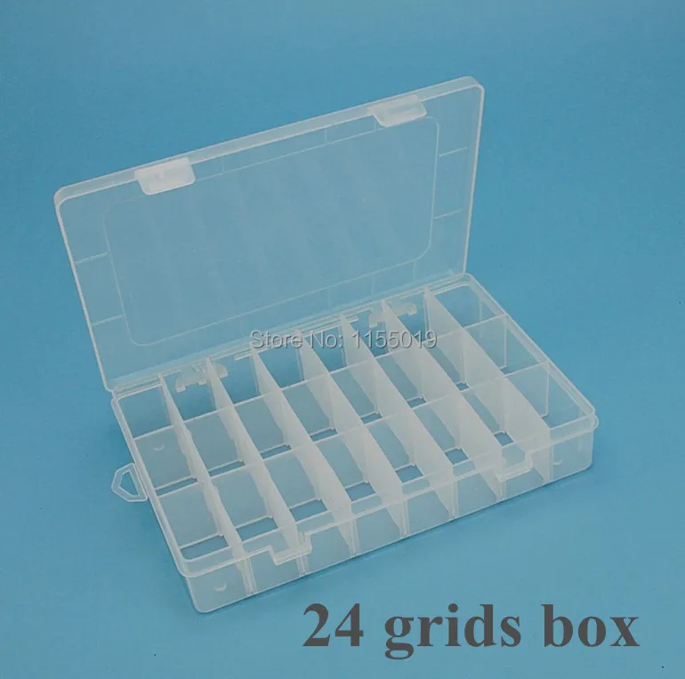 Цена по прейскуранту завода 24 Сетки Регулируемая пластиковая коробка Пикап