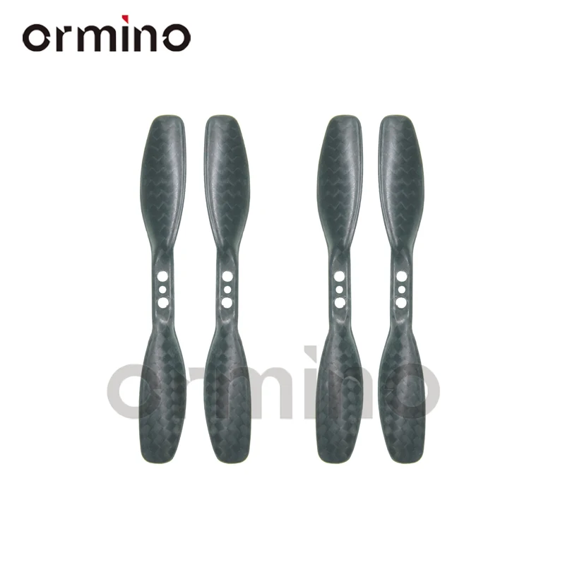 

Ormino 2 Pair FPV 3028 Propeller RC Mini Drone 3030 Propeller Fpv Racing Parts Kit Quadcopter 3 inch Carbon Fiber Propeller