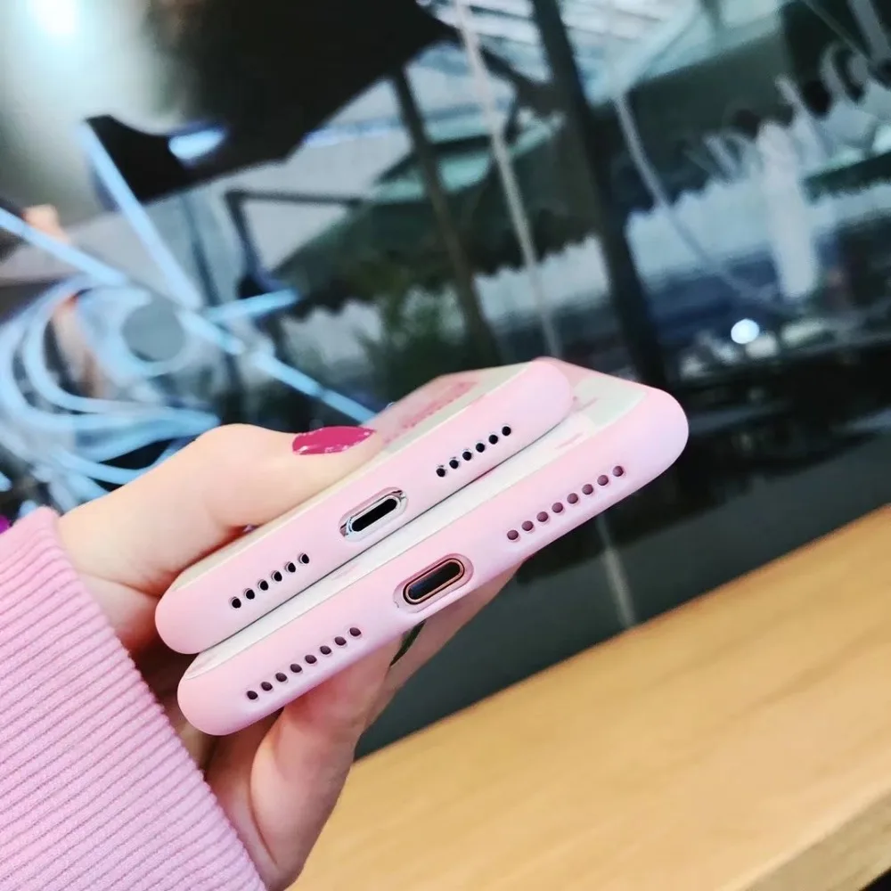 ORYKSZ для iphone x случае роскоши мультфильм Пантера рисунком Телефон чехол 7 8 6 S Plus