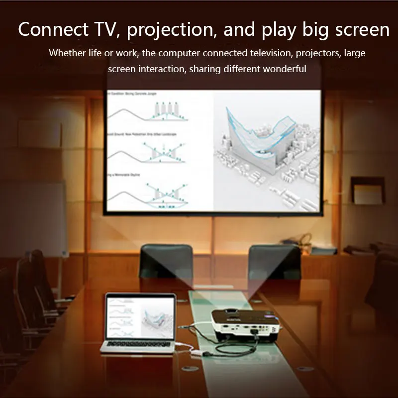 HDMI VGA Кабель адаптер 1080 P HD ТВ scheda Видео Аудио Мужской женское конвертер кабели для