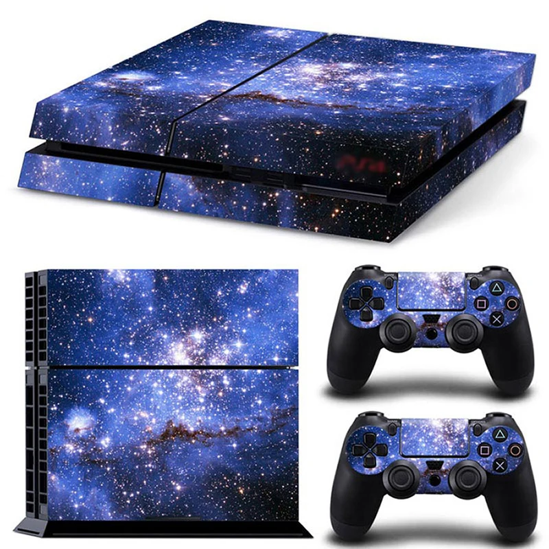 GOOYIYO для sony PS4 наклейка PlayStation 4 консоли кожи контроллеры виниловая Звездная