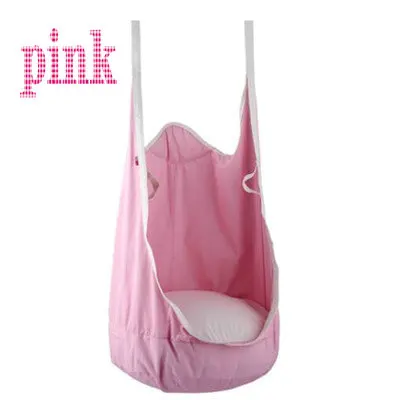 pink Креативный детский гамак, садовая мебель, качающееся кресло для помещений и улицы, подвесное сиденье, детское качающееся сиденье, патио, переносное Спальное кресло - Цвет: pink