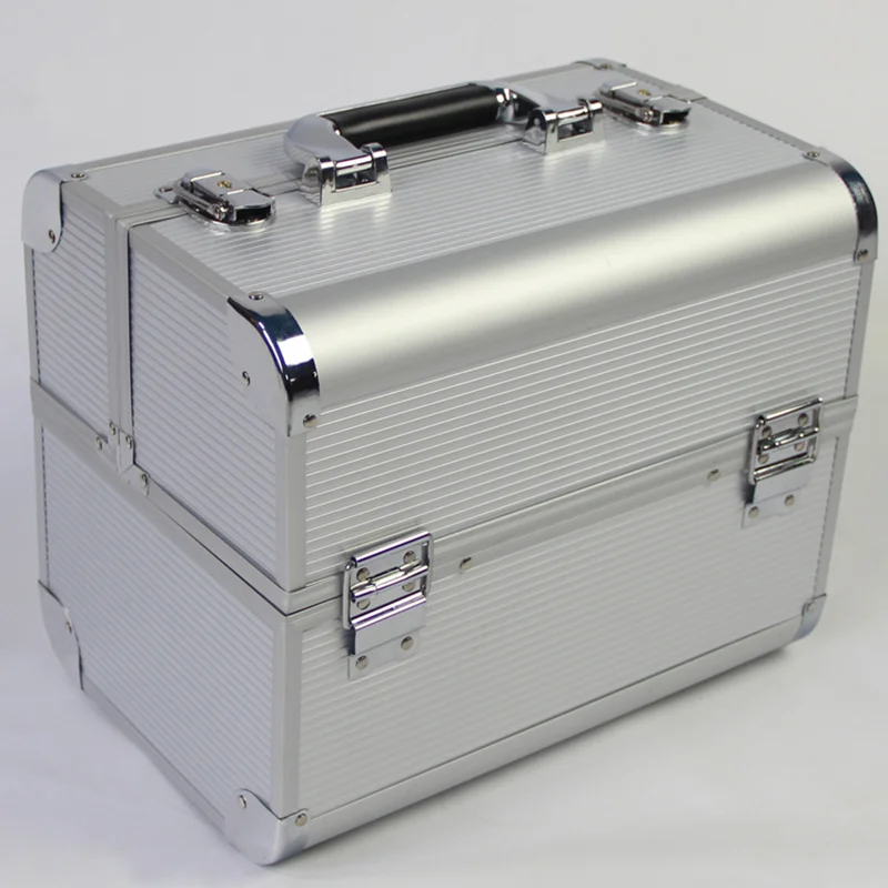 Шкатулка для ювелирных изделий синего цвета органайзер большой емкости