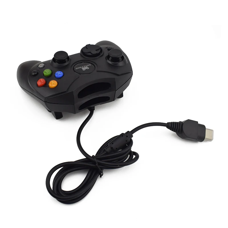 1 шт. классический проводной джойстик контроллер для microsoft xbox контроллер для xbox геймпад Ретро Джойстик контроллер черный