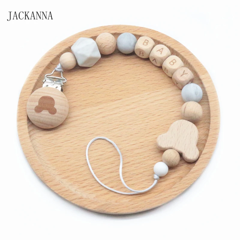 Зажимы для соски с индивидуальным именем зажимы мышкой и цепочкой пустышки без