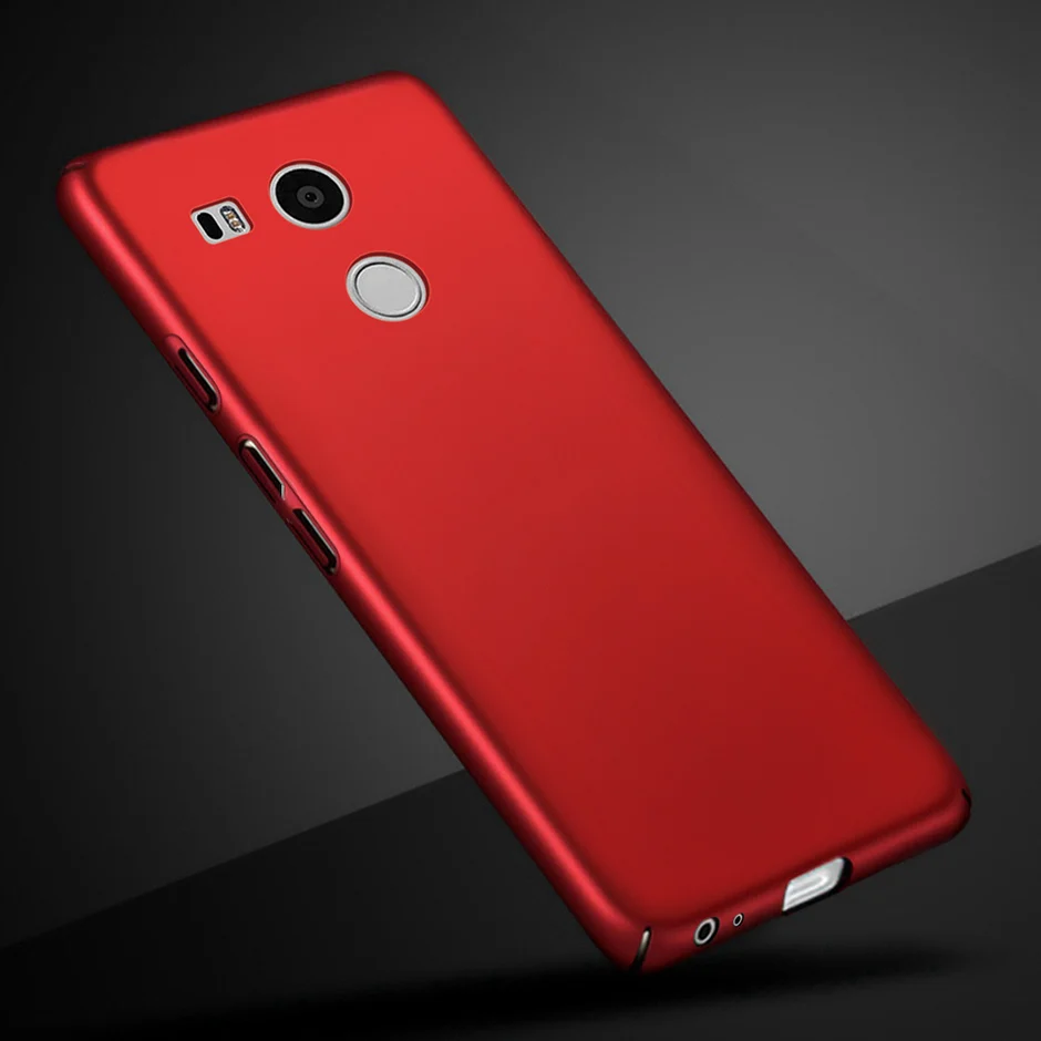Роскошный Матовый Жесткий чехол из поликарбоната для LG Nexus 5X H791 Google задняя крышка