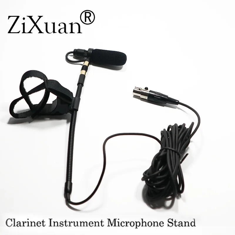 3Pin FOR AKG Музыкальный инструмент микрофон конденсаторный кларнет инструмент микрофон для AKG Shure Samson беспроводной системы передатчик XLR - Цвет: 3Pin FOR AKG
