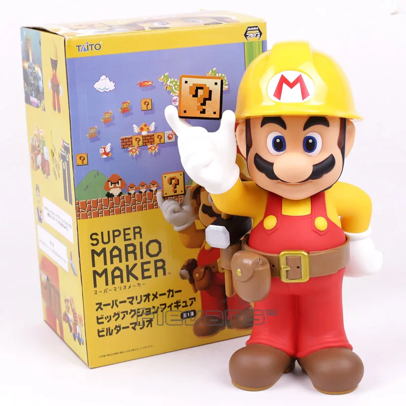 boxed Братья Супер Марио производитель 30th юбилей ПВХ фигурка Коллекционная модель игрушки 12 дюймов 30 см - Цвет: boxed