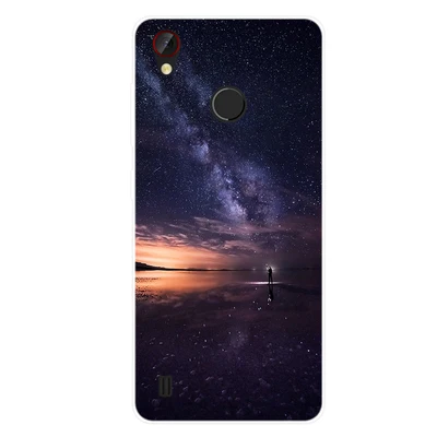 Модный силиконовый чехол для телефона zte Blade A4, чехол из мягкого ТПУ с милым рисунком неба, задняя крышка zte A0722, противоударный чехол для телефона BladeA4 - Цвет: A15