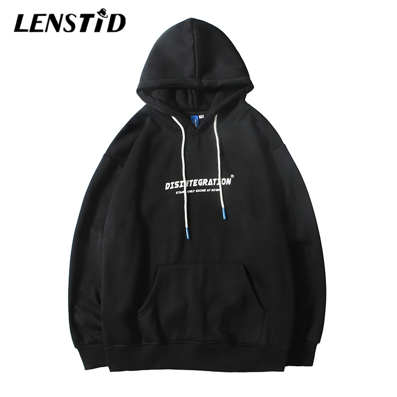 LENSTID/зимние Утепленные флисовые толстовки с принтом Последний Ужин уличная