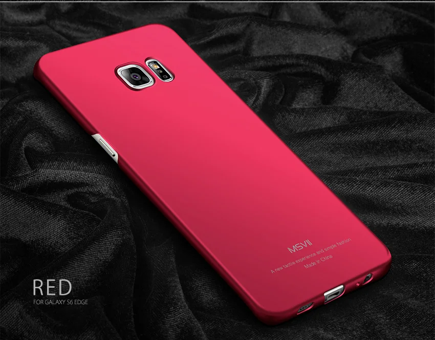 Чехол для samsung Galaxy S6 edg чехол MSVII coque для samsung S6edge Чехол Жесткий PC задняя чехол для Galaxy S6 Edge чехол для телефона