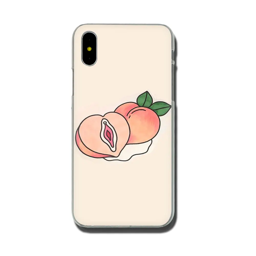 H2 Розовый персиковый жесткий чехол для телефона iPhone 11 Pro 5 5S 6 6S Plus 7 8 Plus X XS XR XS Max - Цвет: H2