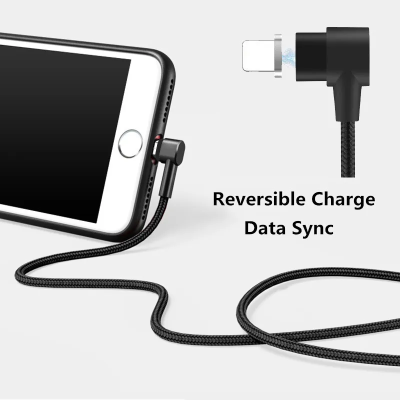 Магнитный зарядный кабель Micro USB/IOS/Type C USB быстрая зарядка магнитные зарядные